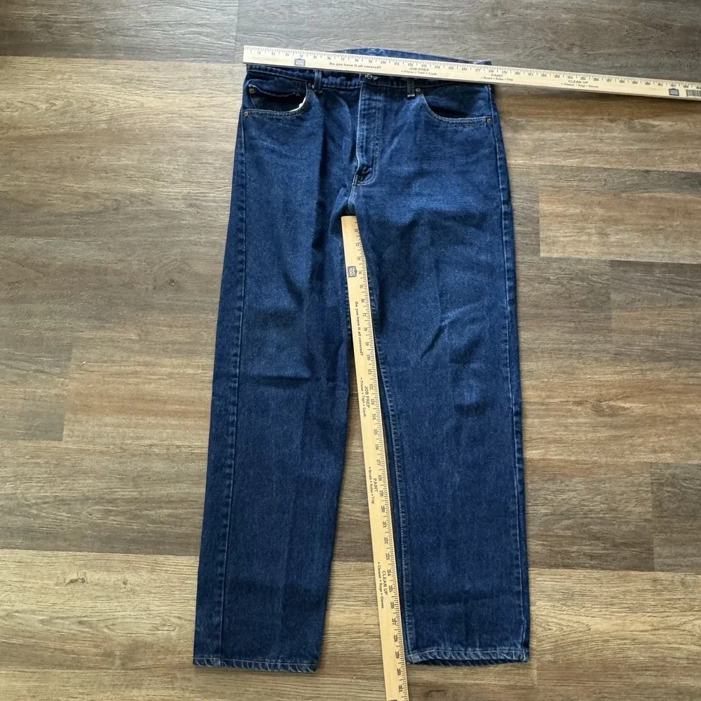 VTG Levi's 505xx‎ Made In USA Blue Medium Dark Wash Jeans Sz 38x31